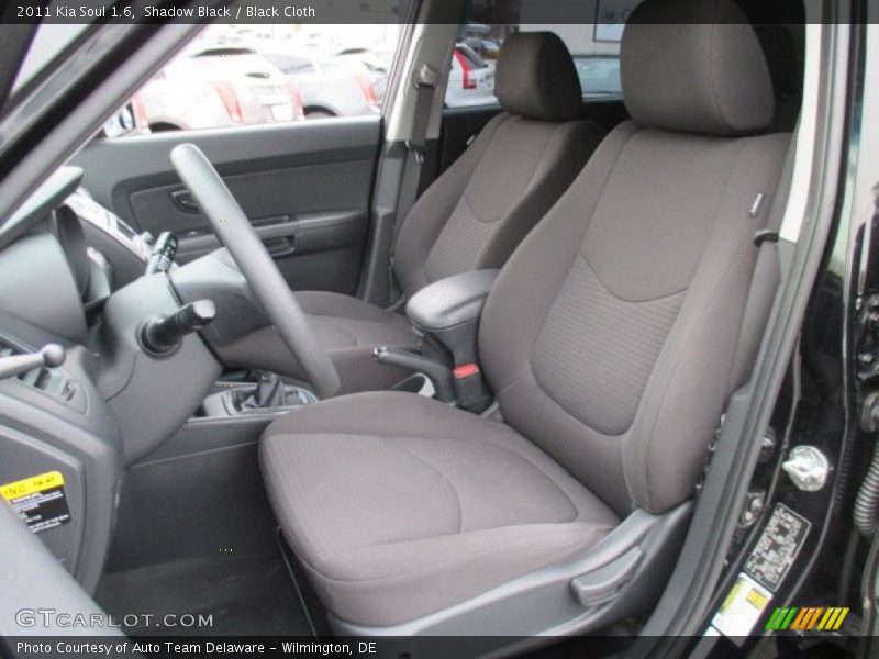 Shadow Black / Black Cloth 2011 Kia Soul 1.6