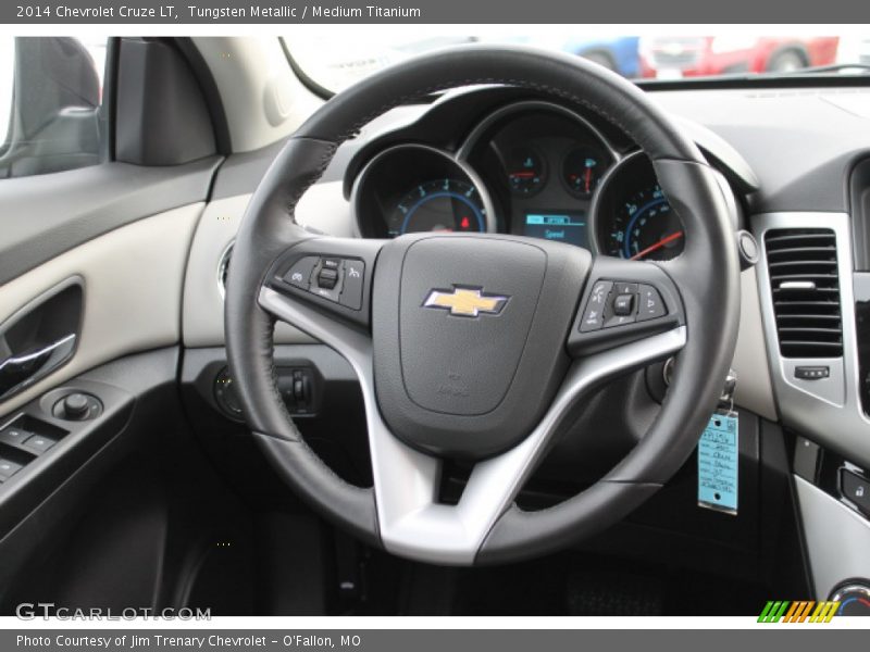 Tungsten Metallic / Medium Titanium 2014 Chevrolet Cruze LT