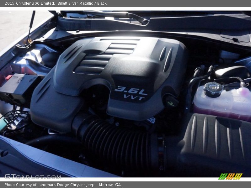 Billett Silver Metallic / Black 2015 Chrysler 300 Limited
