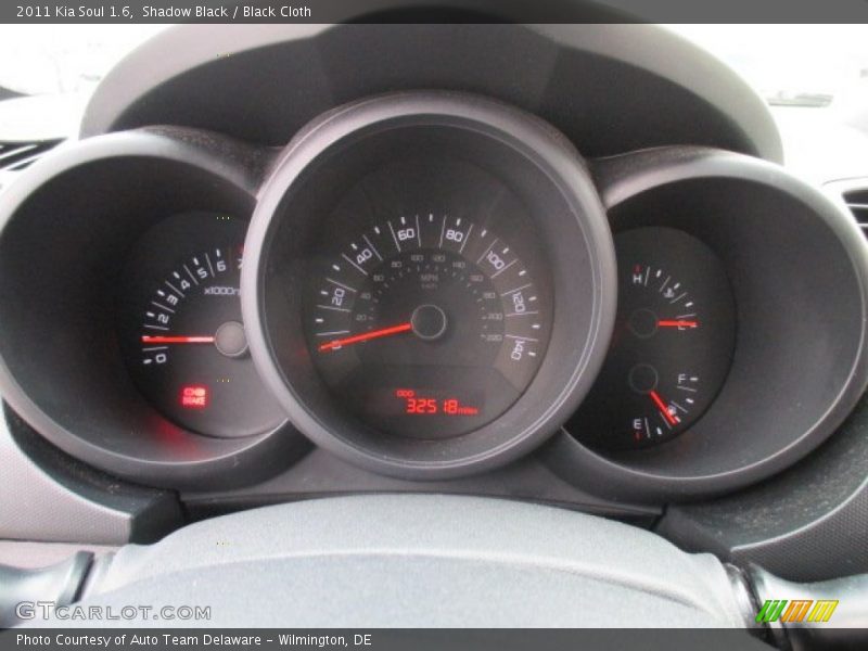 Shadow Black / Black Cloth 2011 Kia Soul 1.6