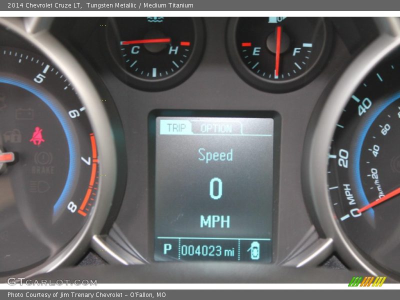 Tungsten Metallic / Medium Titanium 2014 Chevrolet Cruze LT