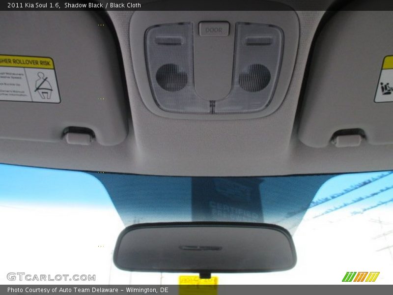 Shadow Black / Black Cloth 2011 Kia Soul 1.6