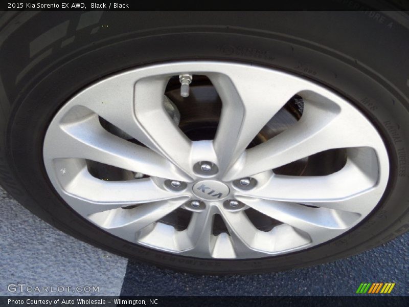 Black / Black 2015 Kia Sorento EX AWD