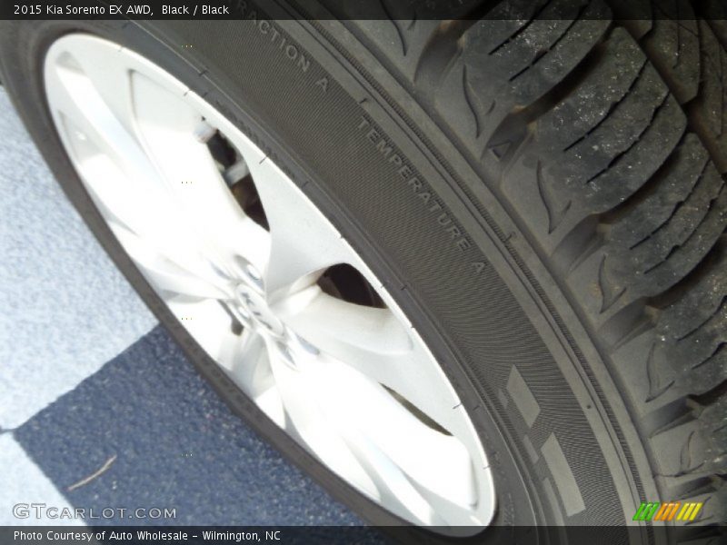 Black / Black 2015 Kia Sorento EX AWD