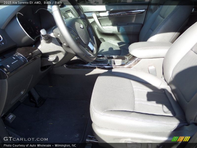 Black / Black 2015 Kia Sorento EX AWD
