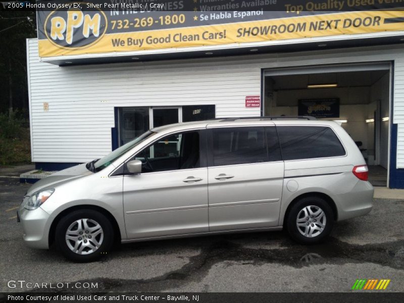 Silver Pearl Metallic / Gray 2005 Honda Odyssey EX
