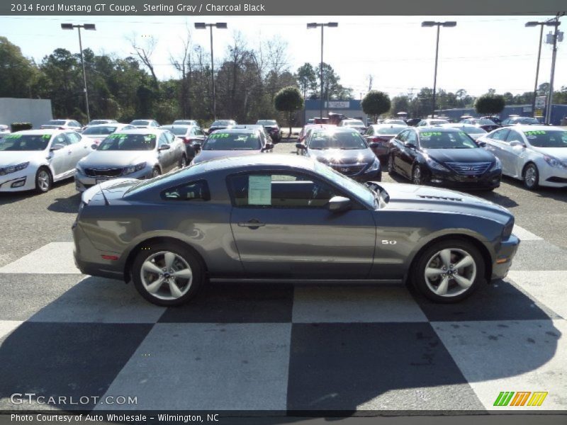 Sterling Gray / Charcoal Black 2014 Ford Mustang GT Coupe