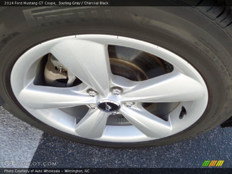 Sterling Gray / Charcoal Black 2014 Ford Mustang GT Coupe
