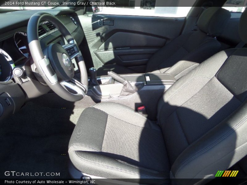 Sterling Gray / Charcoal Black 2014 Ford Mustang GT Coupe
