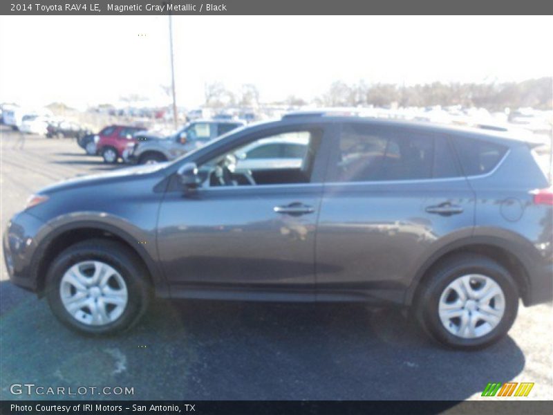 Magnetic Gray Metallic / Black 2014 Toyota RAV4 LE