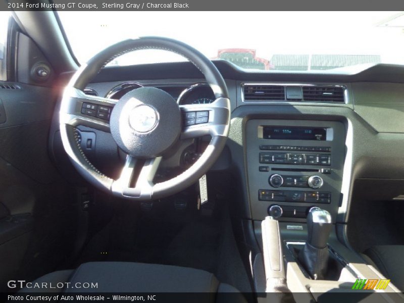 Sterling Gray / Charcoal Black 2014 Ford Mustang GT Coupe