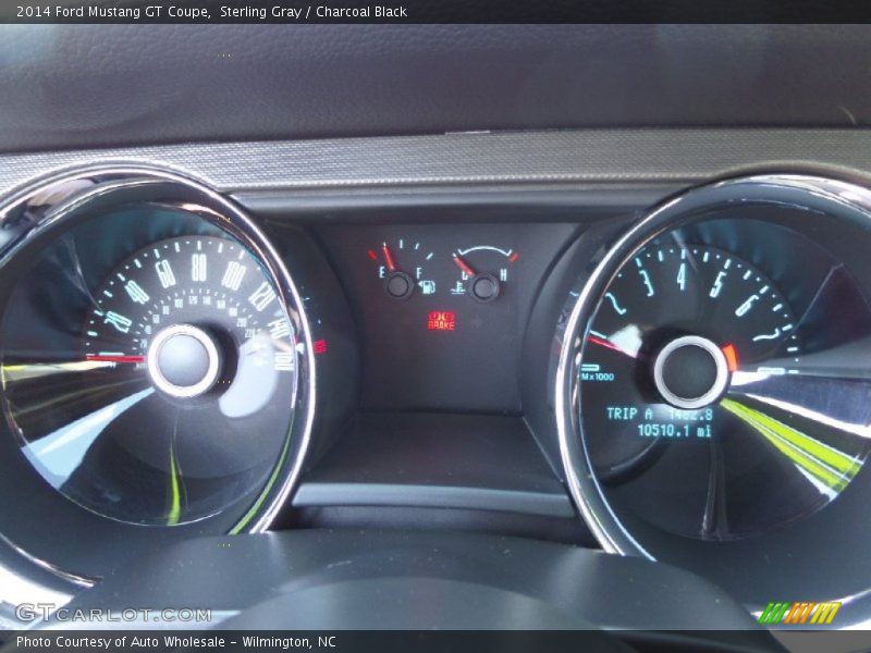 Sterling Gray / Charcoal Black 2014 Ford Mustang GT Coupe