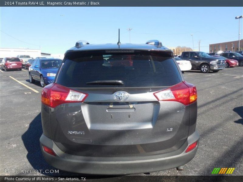 Magnetic Gray Metallic / Black 2014 Toyota RAV4 LE