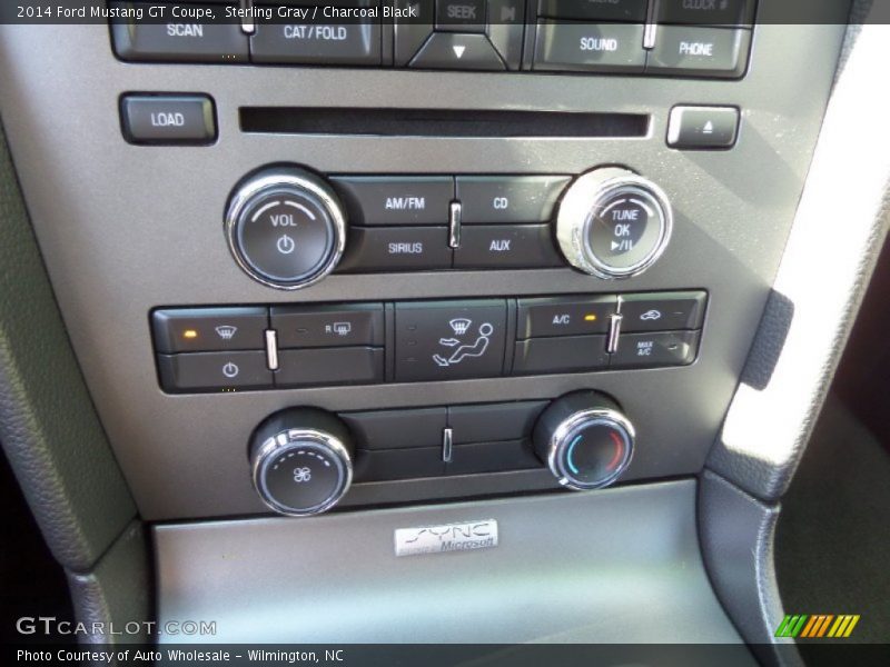 Sterling Gray / Charcoal Black 2014 Ford Mustang GT Coupe