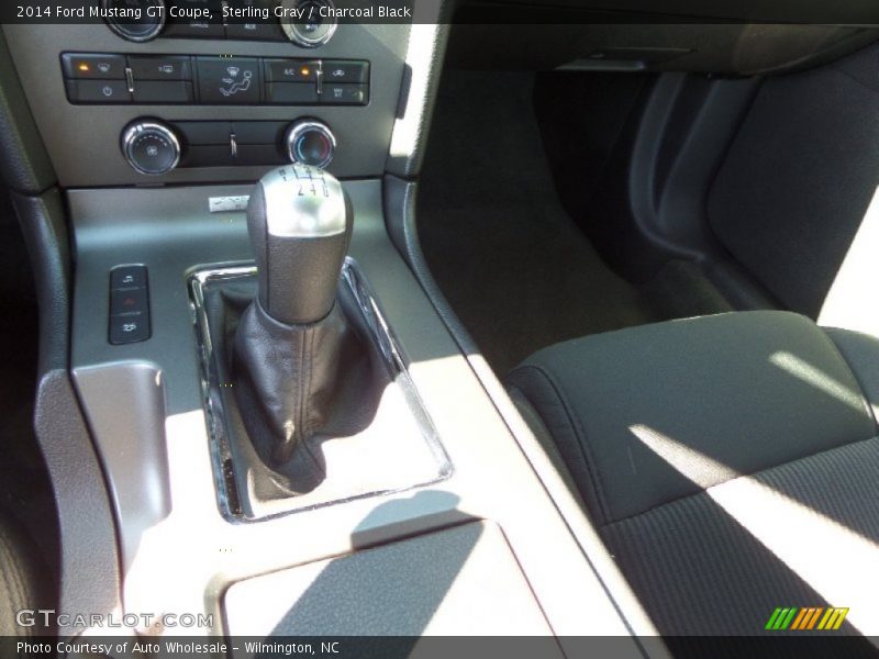 Sterling Gray / Charcoal Black 2014 Ford Mustang GT Coupe