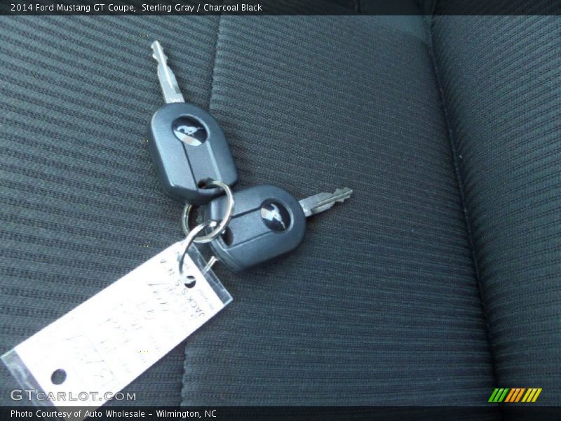 Sterling Gray / Charcoal Black 2014 Ford Mustang GT Coupe