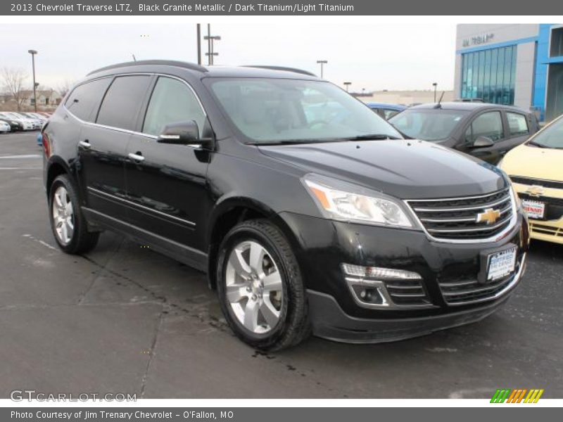 Black Granite Metallic / Dark Titanium/Light Titanium 2013 Chevrolet Traverse LTZ