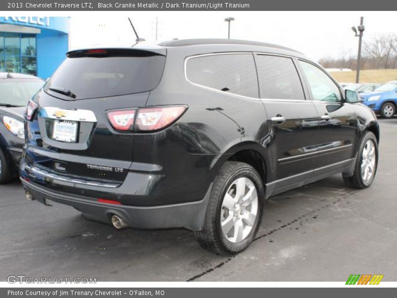 Black Granite Metallic / Dark Titanium/Light Titanium 2013 Chevrolet Traverse LTZ