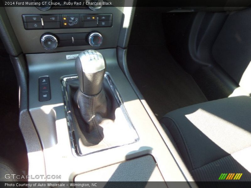 Ruby Red / Charcoal Black 2014 Ford Mustang GT Coupe
