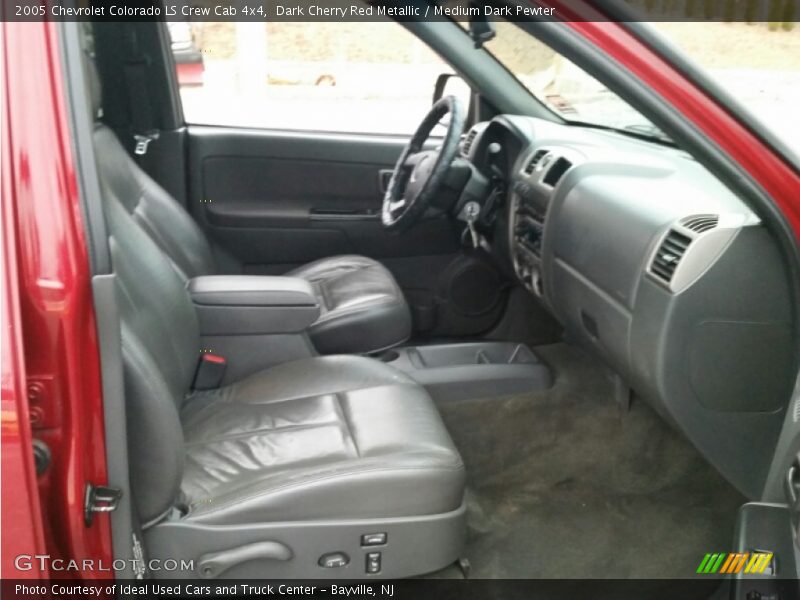 Dark Cherry Red Metallic / Medium Dark Pewter 2005 Chevrolet Colorado LS Crew Cab 4x4