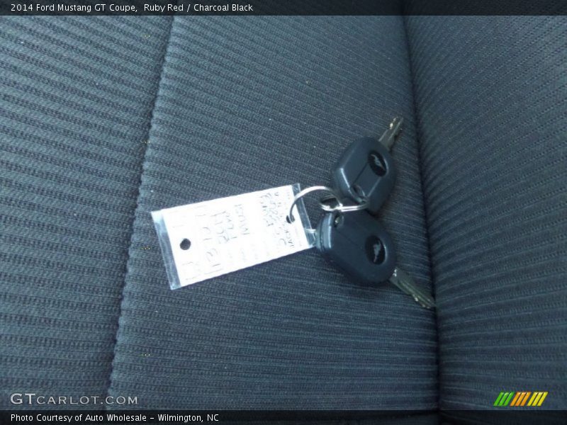 Ruby Red / Charcoal Black 2014 Ford Mustang GT Coupe