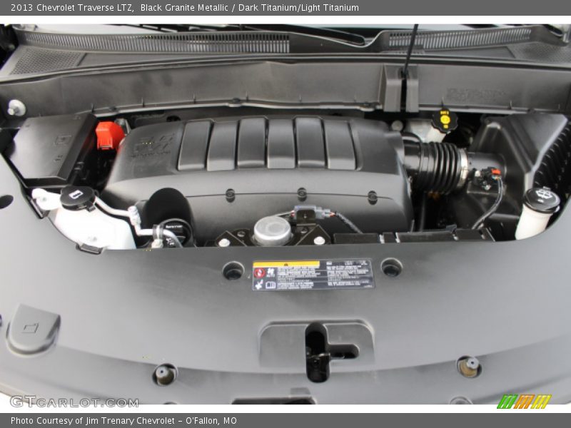 Black Granite Metallic / Dark Titanium/Light Titanium 2013 Chevrolet Traverse LTZ