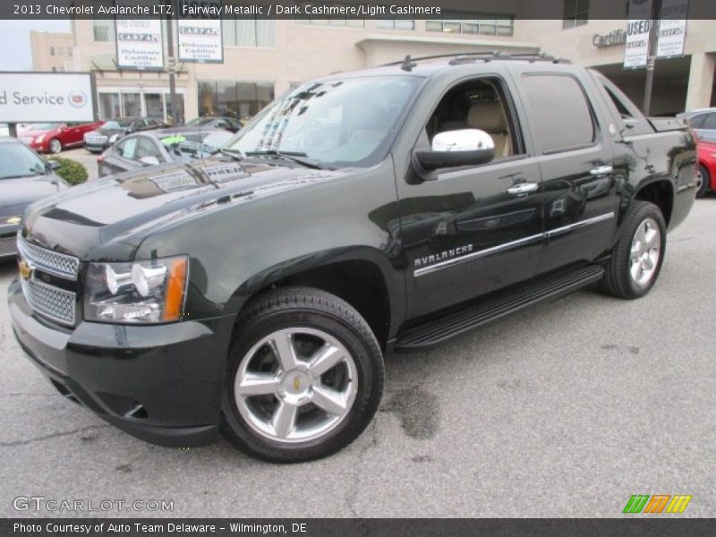 Fairway Metallic / Dark Cashmere/Light Cashmere 2013 Chevrolet Avalanche LTZ