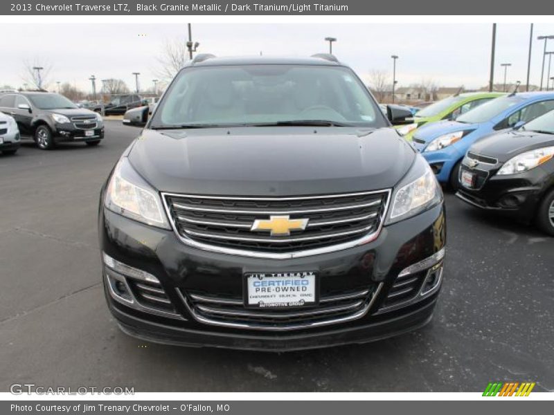Black Granite Metallic / Dark Titanium/Light Titanium 2013 Chevrolet Traverse LTZ