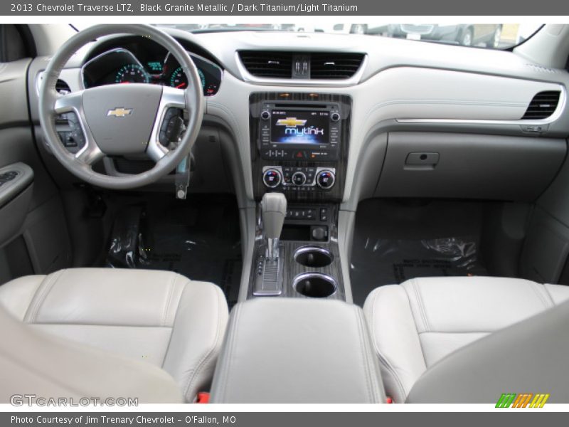 Black Granite Metallic / Dark Titanium/Light Titanium 2013 Chevrolet Traverse LTZ