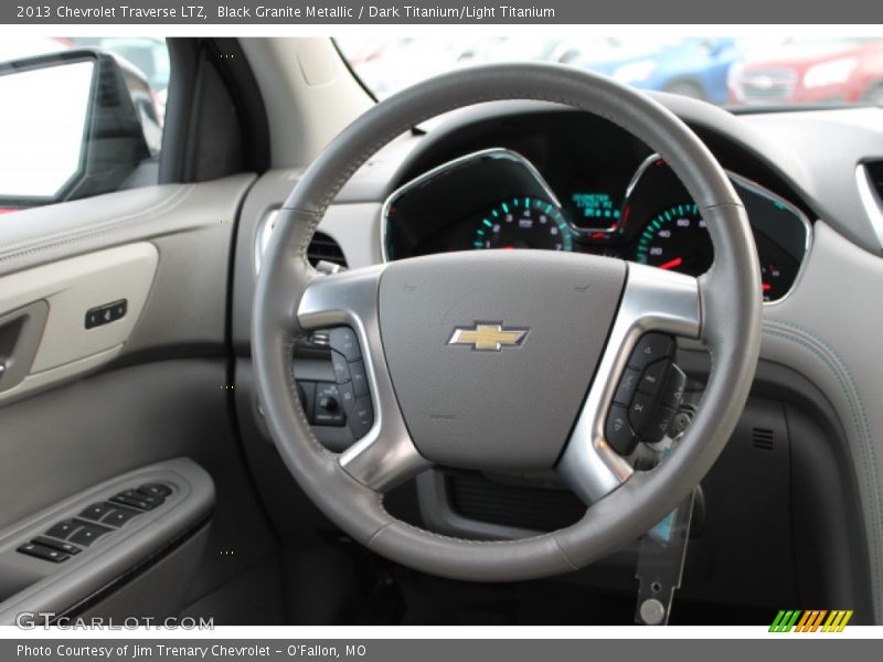 Black Granite Metallic / Dark Titanium/Light Titanium 2013 Chevrolet Traverse LTZ