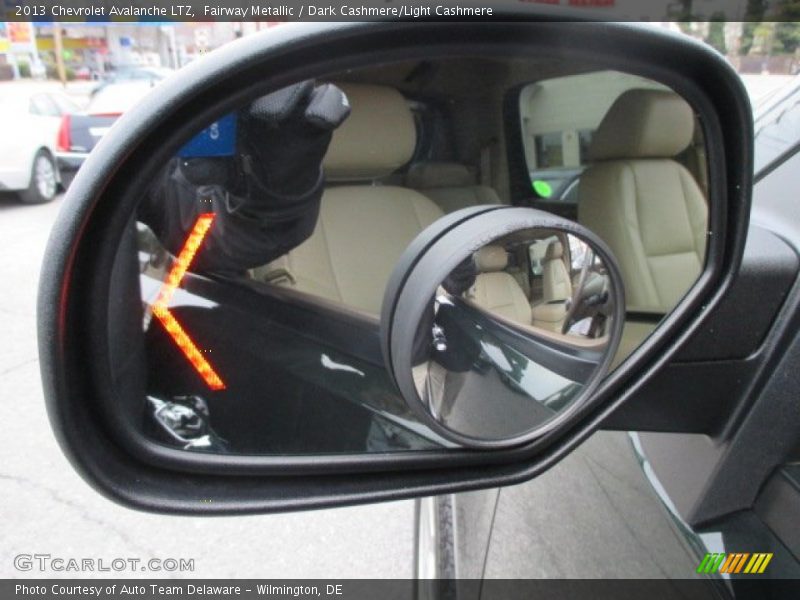 Fairway Metallic / Dark Cashmere/Light Cashmere 2013 Chevrolet Avalanche LTZ
