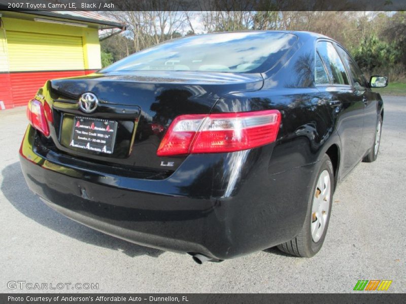 Black / Ash 2007 Toyota Camry LE