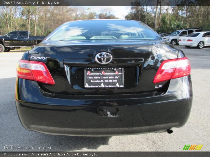 Black / Ash 2007 Toyota Camry LE