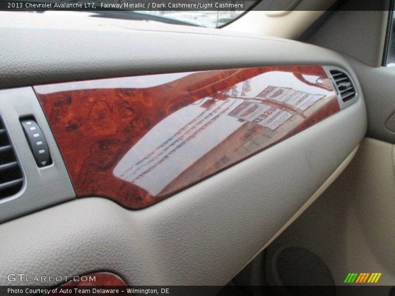Fairway Metallic / Dark Cashmere/Light Cashmere 2013 Chevrolet Avalanche LTZ