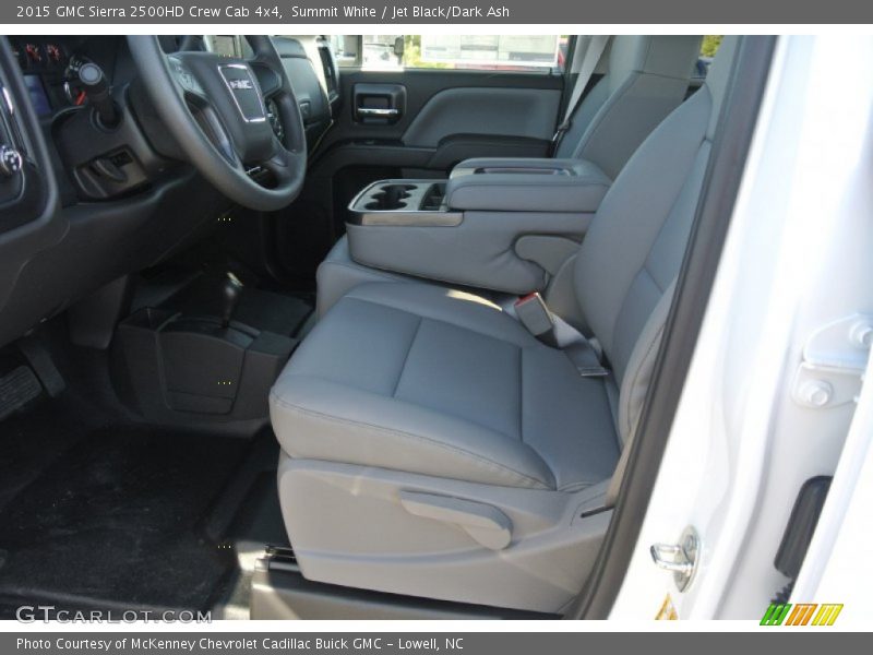 Summit White / Jet Black/Dark Ash 2015 GMC Sierra 2500HD Crew Cab 4x4