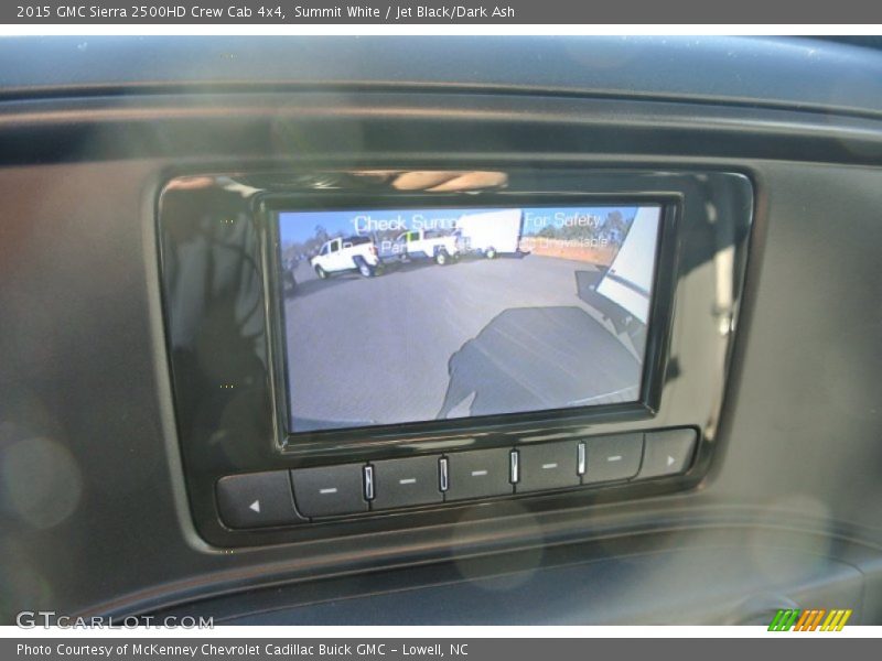 Summit White / Jet Black/Dark Ash 2015 GMC Sierra 2500HD Crew Cab 4x4