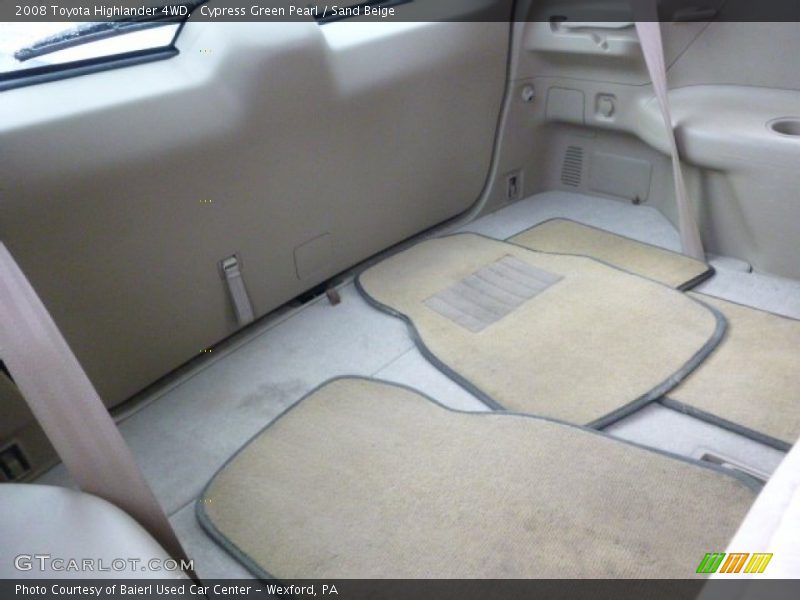 Cypress Green Pearl / Sand Beige 2008 Toyota Highlander 4WD