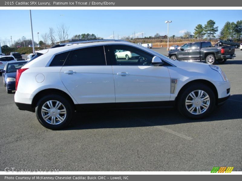 Platinum Ice Tricoat / Ebony/Ebony 2015 Cadillac SRX Luxury