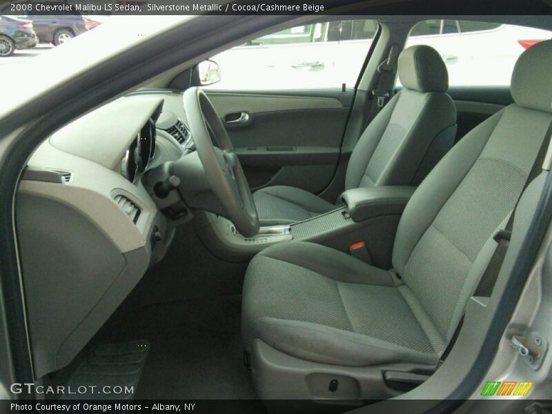 Silverstone Metallic / Cocoa/Cashmere Beige 2008 Chevrolet Malibu LS Sedan