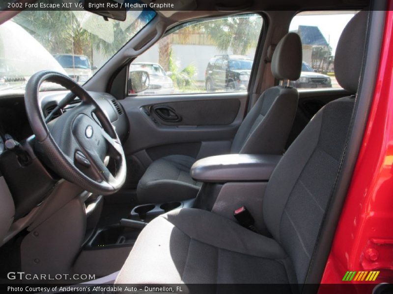 Bright Red / Medium Graphite 2002 Ford Escape XLT V6