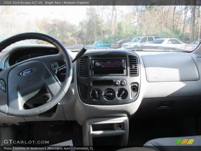 Bright Red / Medium Graphite 2002 Ford Escape XLT V6
