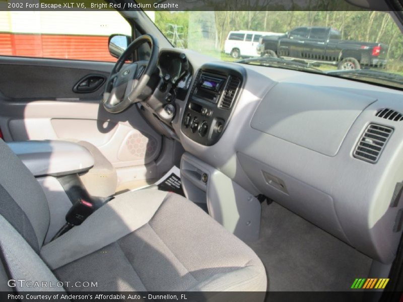 Bright Red / Medium Graphite 2002 Ford Escape XLT V6