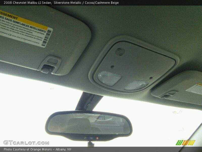 Silverstone Metallic / Cocoa/Cashmere Beige 2008 Chevrolet Malibu LS Sedan