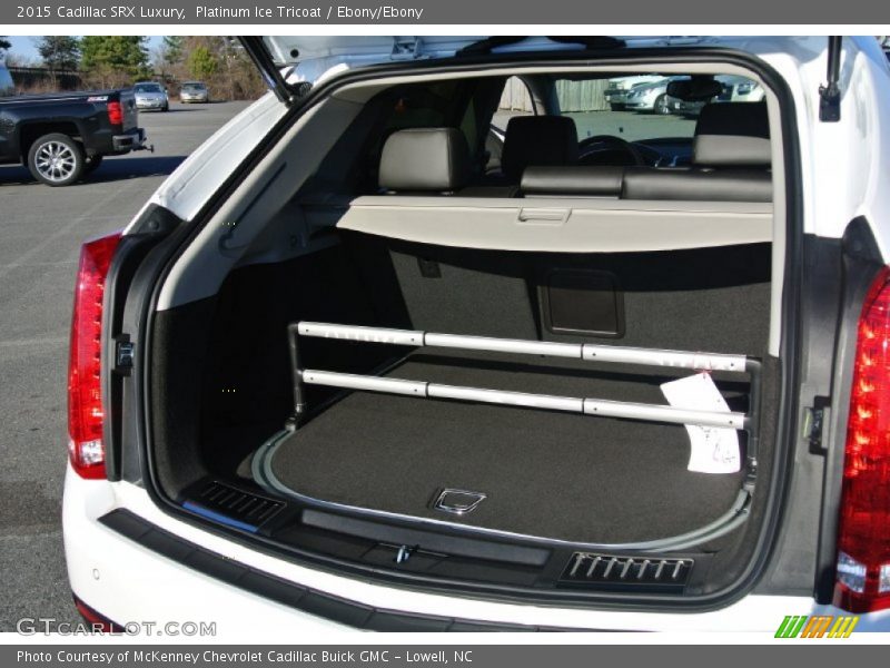 Platinum Ice Tricoat / Ebony/Ebony 2015 Cadillac SRX Luxury