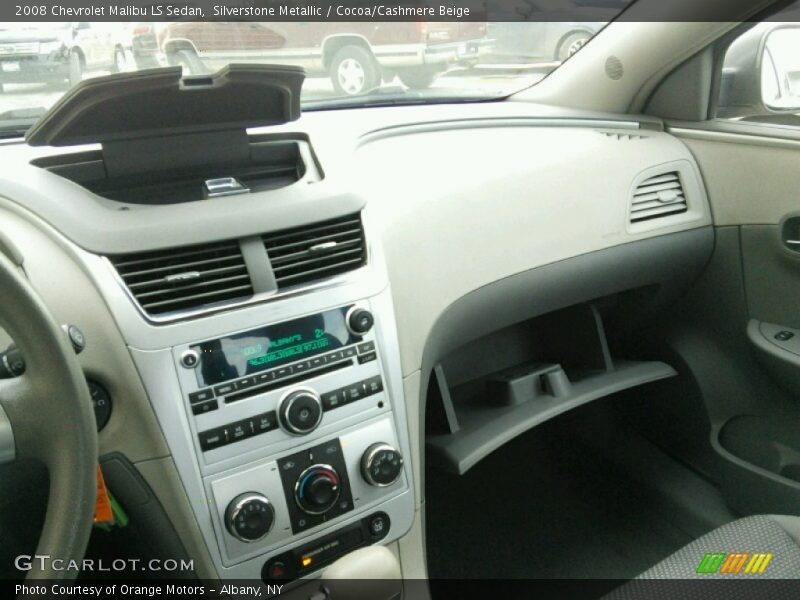 Silverstone Metallic / Cocoa/Cashmere Beige 2008 Chevrolet Malibu LS Sedan