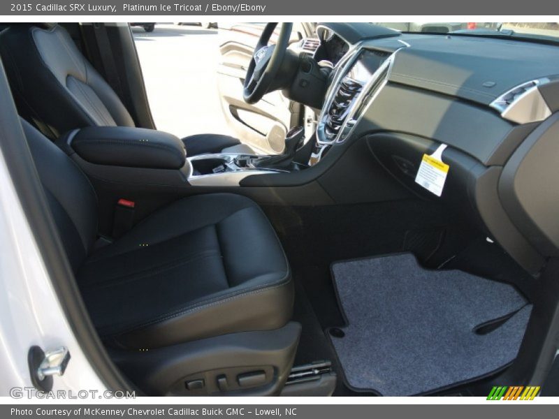 Platinum Ice Tricoat / Ebony/Ebony 2015 Cadillac SRX Luxury