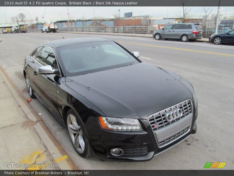 Brilliant Black / Black Silk Nappa Leather 2010 Audi S5 4.2 FSI quattro Coupe