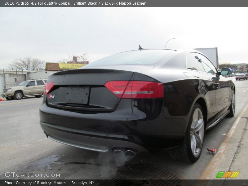Brilliant Black / Black Silk Nappa Leather 2010 Audi S5 4.2 FSI quattro Coupe