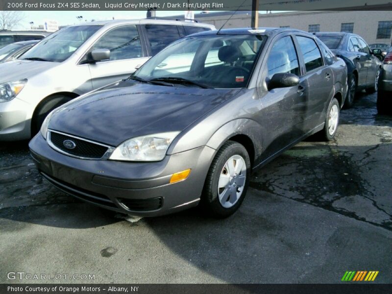 Liquid Grey Metallic / Dark Flint/Light Flint 2006 Ford Focus ZX4 SES Sedan