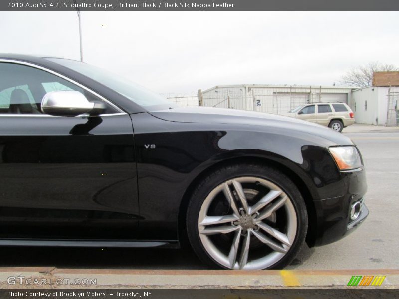 Brilliant Black / Black Silk Nappa Leather 2010 Audi S5 4.2 FSI quattro Coupe